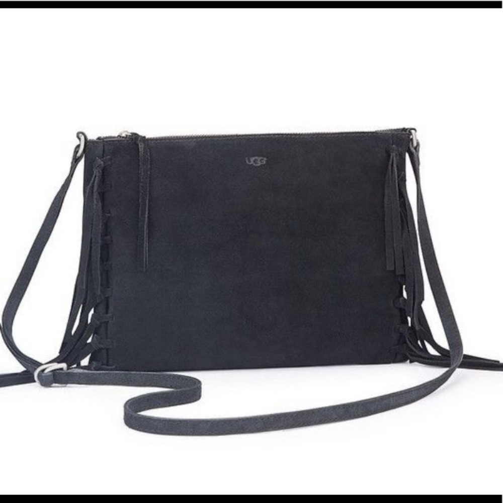 UGG Lea black crossbody purse